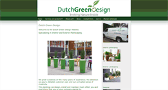 Desktop Screenshot of dutchgreendesign.ca